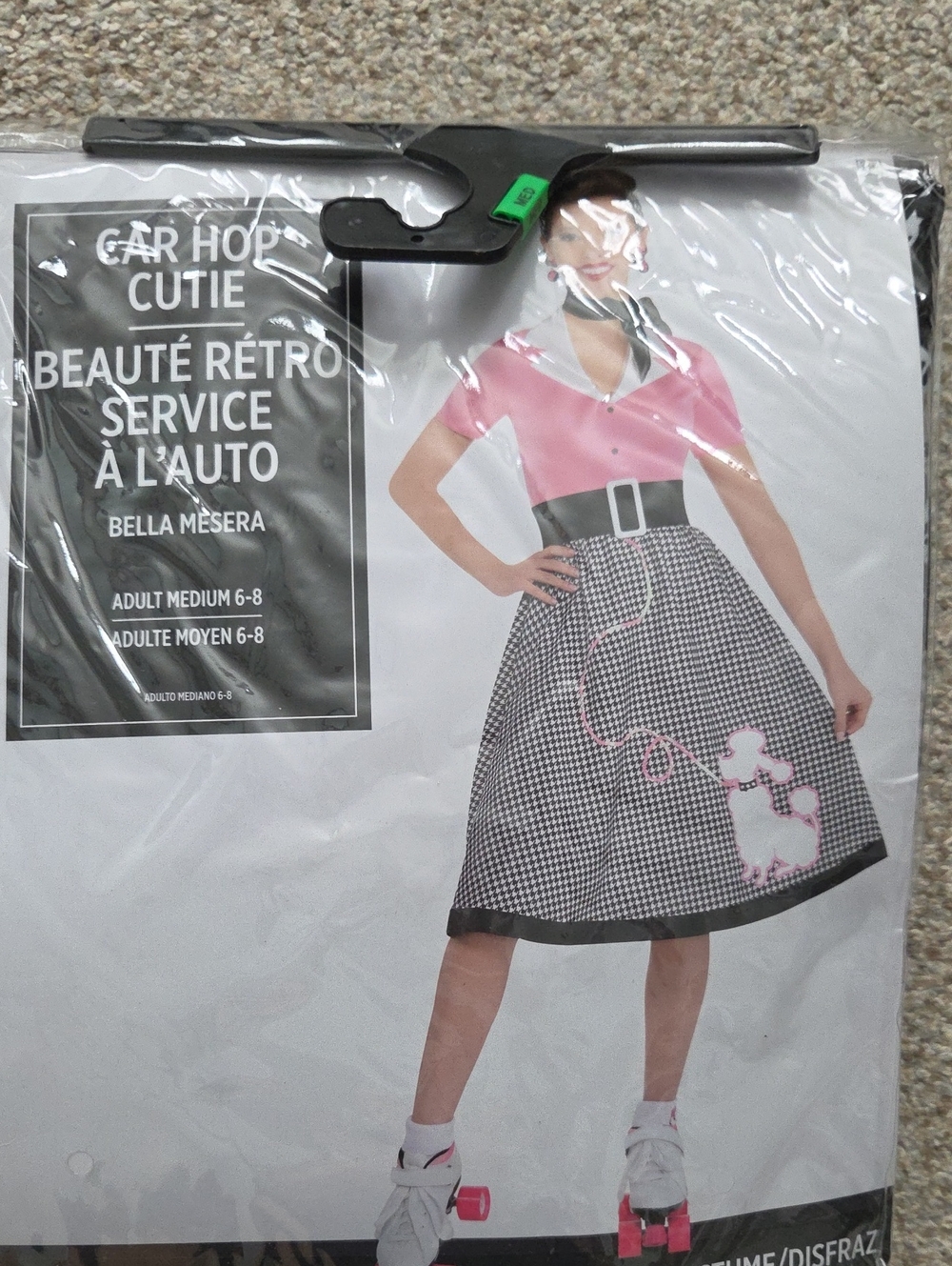Car Hop Cutie Costume - Medium